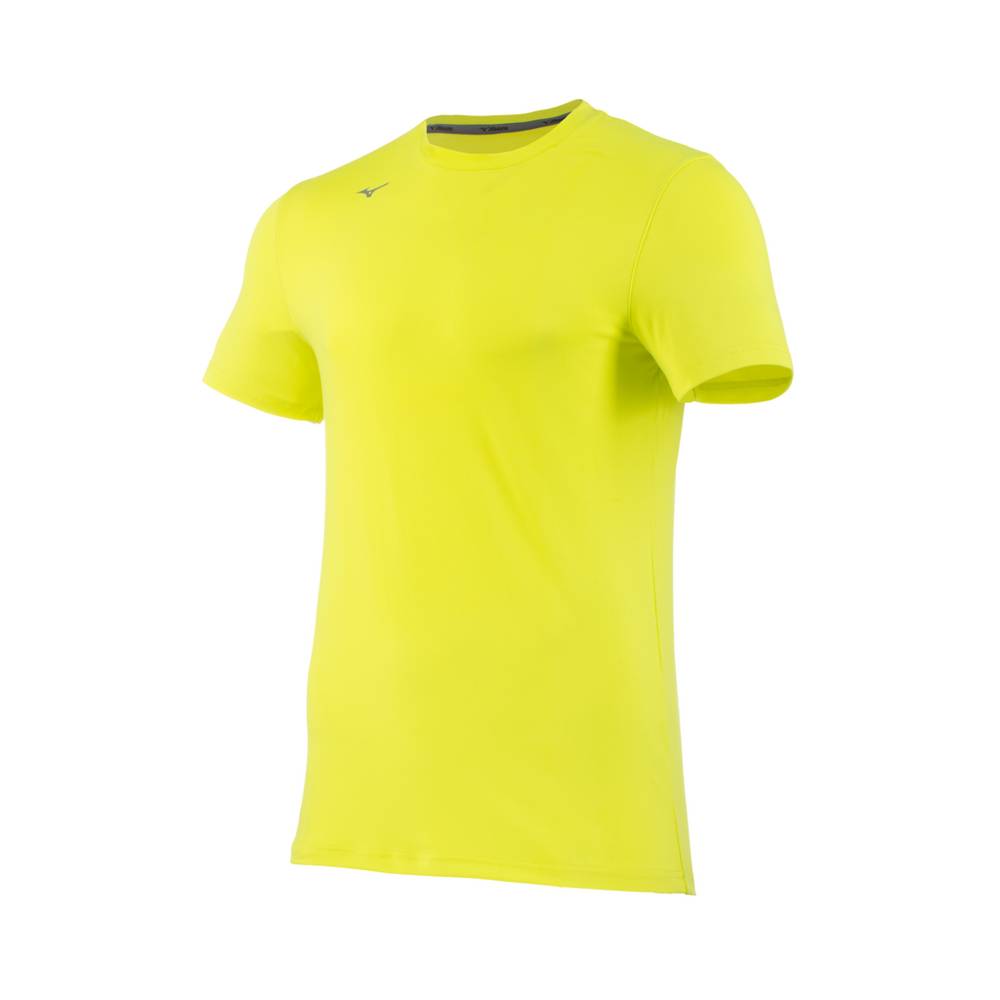 Mens Mizuno Attack 2.0 Volleyball T-Shirts Lemon Philippines (ZQGIKO235)